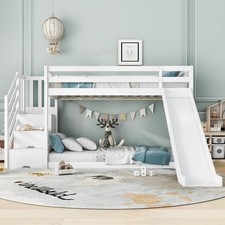 Bunk Bed W/Built-In Storage