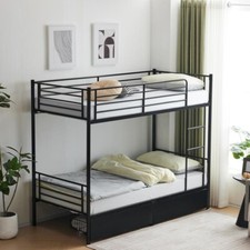 Twin Over Twin Bunk Bed with