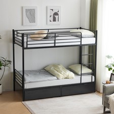 3Ft Twin Over Bunk Bed Frame