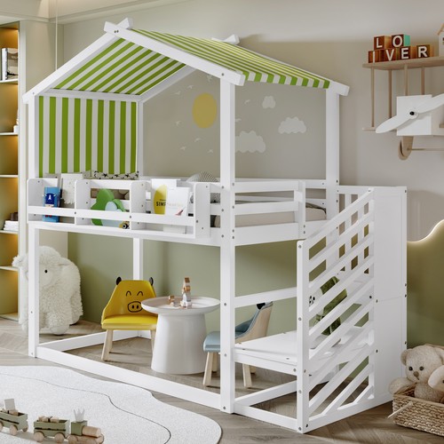 Bunk bed with storage - with, for