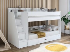 Staircase Single Bunk Bed With
